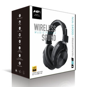 Nia Over Ear Music Headset Wireless Bluetooth Headphones
